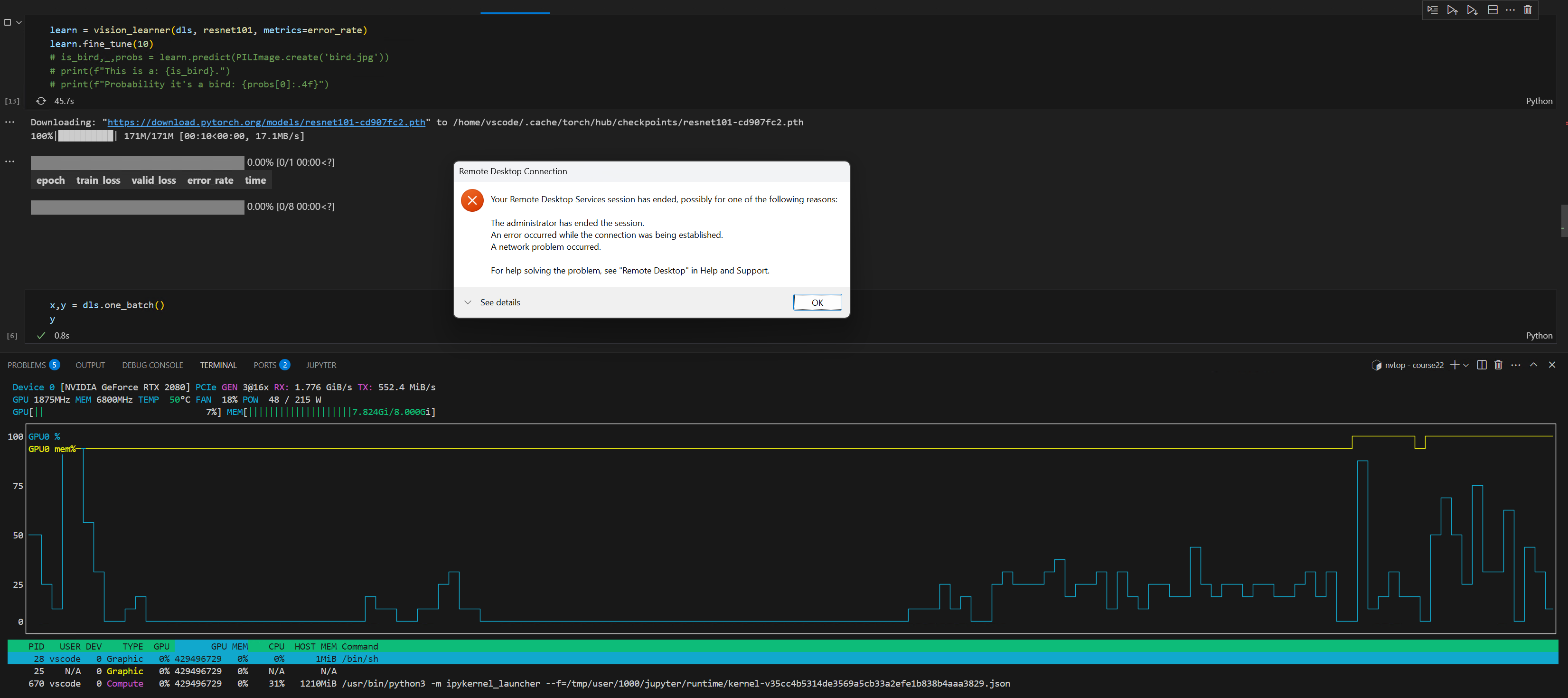 GPU Full memory Error